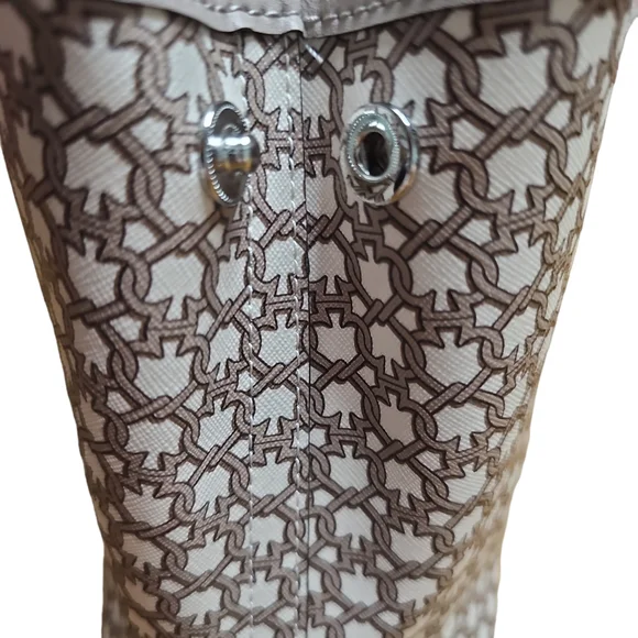 Kate Spade 2 pc. Link Satchel Bag/Matching Card Holder Cream/Beige Crossbody NWT - Picture 7 of 15